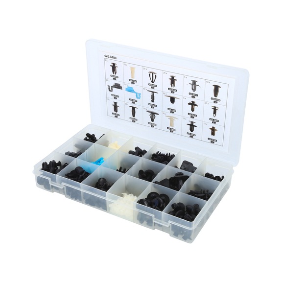 Fastening clip set for Mazda, 475 pieces - Fastening clip for Mazda