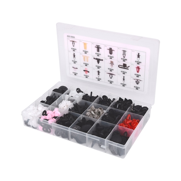 Fastening clip set for Toyota/Lexus, 360 pieces - Mounting clip for Toyota/Lexus