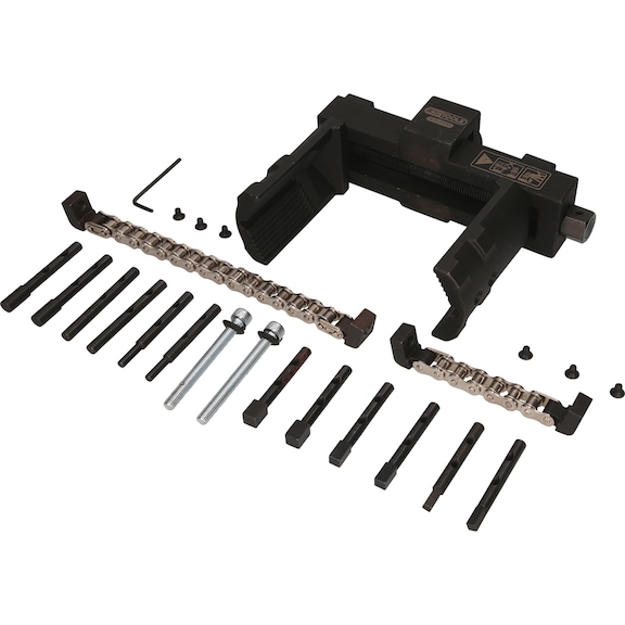 Vario nut and cap wrench set, 14-piece - Hand tool assortment, hand tool set (other)