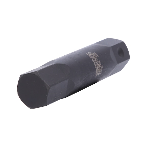 Power bit insert for hexagon socket screws L=107 mm, 22 mm - Power bit insert for hexagon socket screws