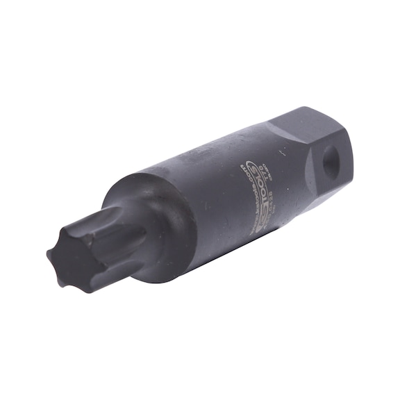 Power bit insert for TX screws L=107 mm, T70 - Power bit insert for Torx screws