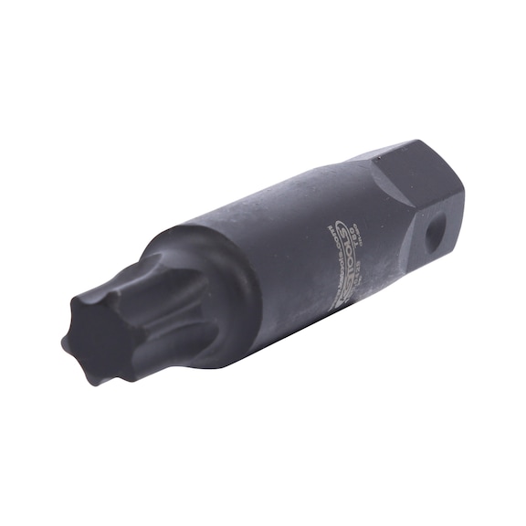 Power bit insert for TX screws L=107 mm, T80 - Power bit insert for Torx screws