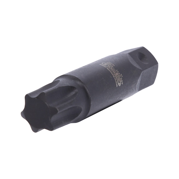 Power bit insert for TX screws L=107 mm, T100 - Power bit insert for Torx screws