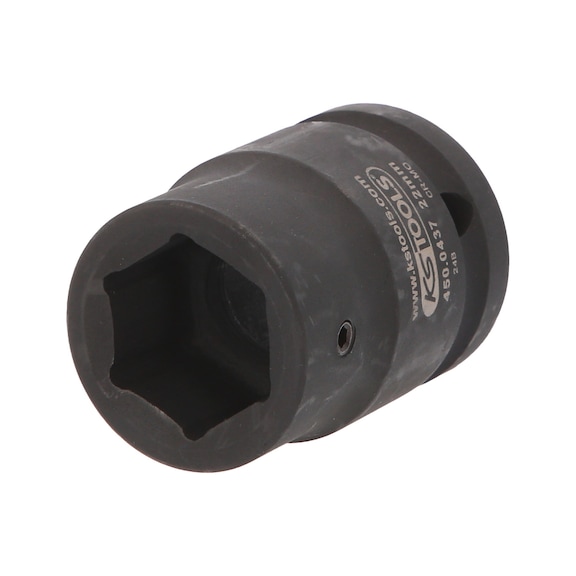 Power bit socket adapter, 3/4 inch x 22 mm - Additional bit socket