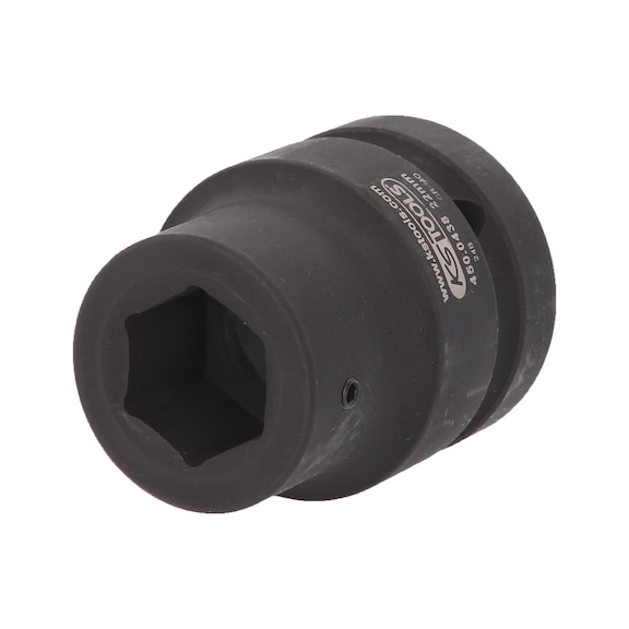 Power bit socket adapter, 1 inch x 22 mm - Additional bit socket