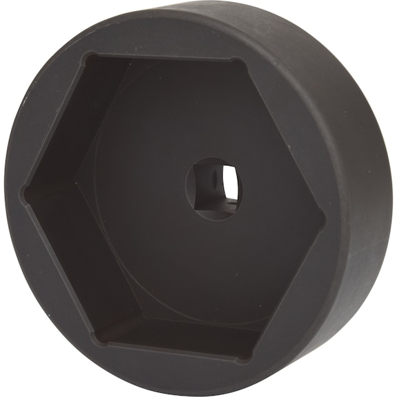 3/4 inch axle nut wrench, hexagonal, short, 115 mm - 3/4 inch axle nut wrench