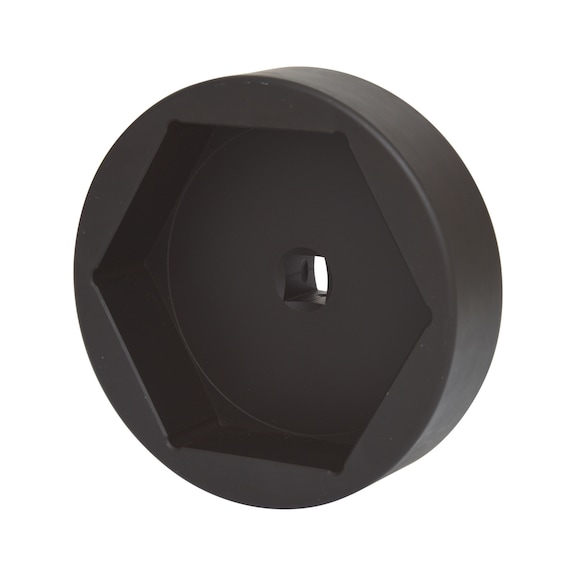 3/4 inch axle nut wrench, hexagonal, short, 130 mm - 3/4 inch axle nut wrench