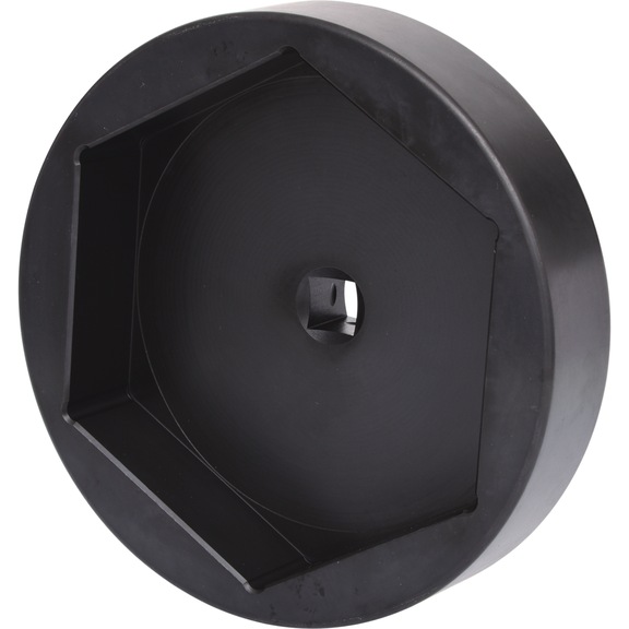 3/4 inch axle nut wrench, hexagonal, short, 165 mm - 3/4 inch axle nut wrench