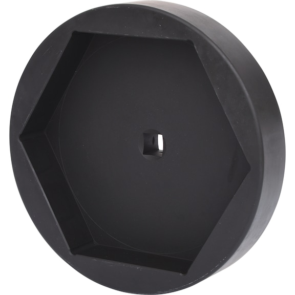 3/4 inch axle nut wrench, hexagonal, short, 195 mm - 3/4 inch axle nut wrench