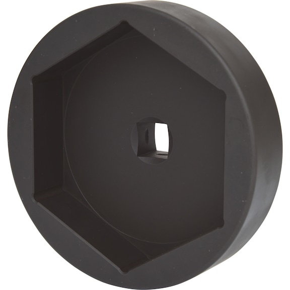 1 inch axle nut wrench, hexagonal, short, 155 mm - 1 inch axle nut wrench