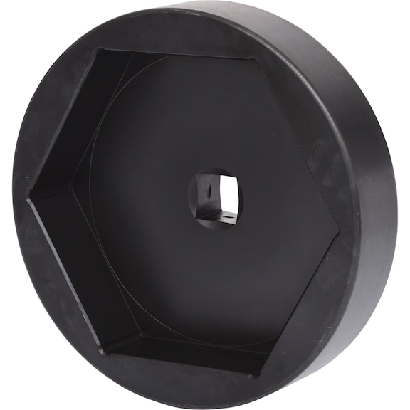 1 inch axle nut wrench, hexagonal, short, 165 mm - 1 inch axle nut wrench