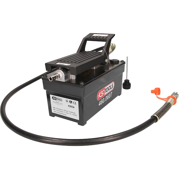 Air-hydraulic foot pump - Brake system (automotive, other)