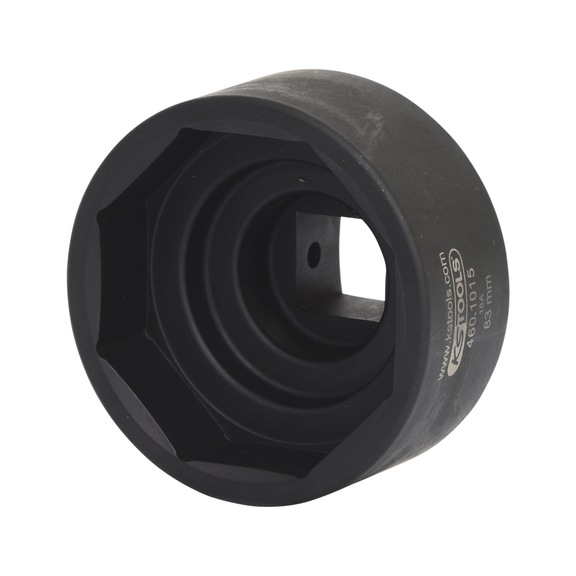 KS TOOLS Axle nut wrench for ROR, 83 mm - Axle nut wrench