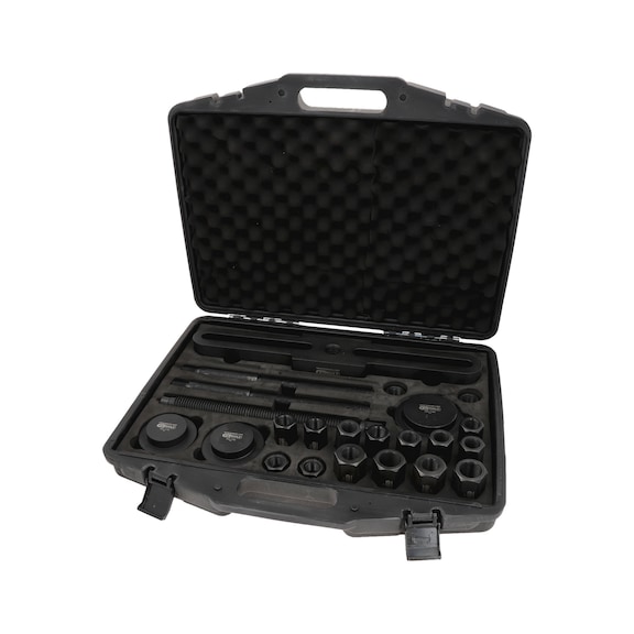 Universal wheel hub puller set, 27 pieces - Extraction tool, extractor (other)