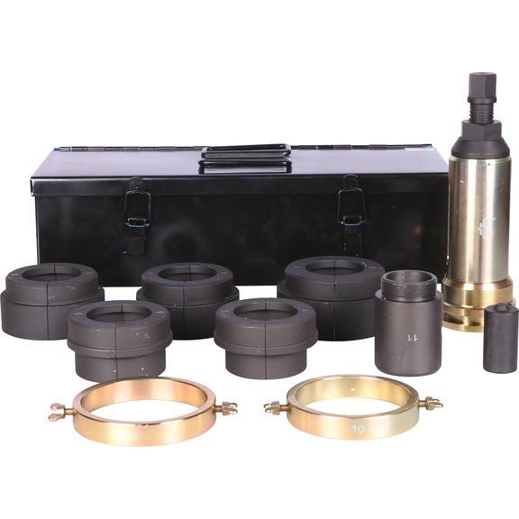 Differential main shaft bearing puller set for Scania, 11-piece - Puller