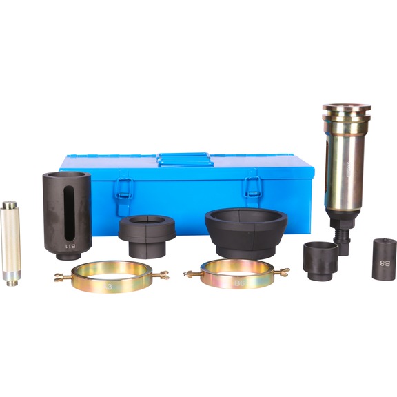 Differential main shaft bearing puller set for DAF, 10-piece - Puller