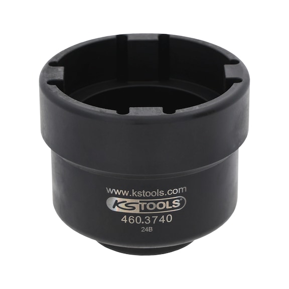 3/4 inch socket wrench with 4 pins for DAF, internal pin D: 66.8 mm - Slotted nut wrench