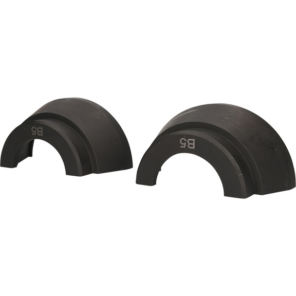 Pair of half shells D: 149 mm - Pulling tool, extractor (individual parts)