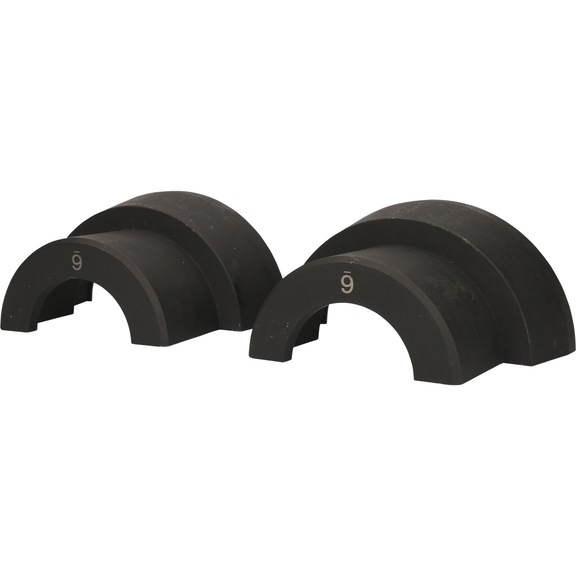 Pair of half shells D: 147 mm - Pulling tool, extractor (individual parts)