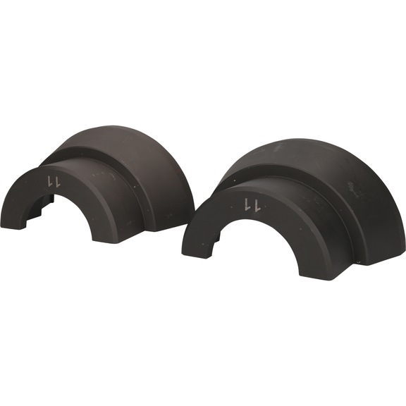 Pair of half shells D: 150 mm - Pulling tool, extractor (individual parts)