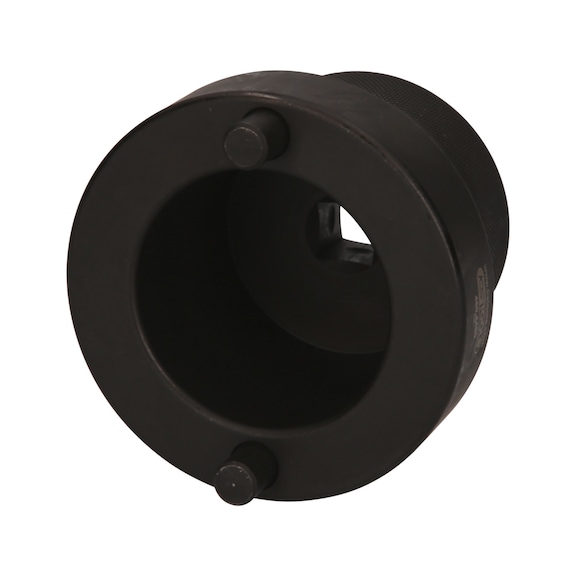 1/2 inch axle nut wrench with 2 pins for Fuso, D: 86 mm - 1/2 inch axle nut wrench