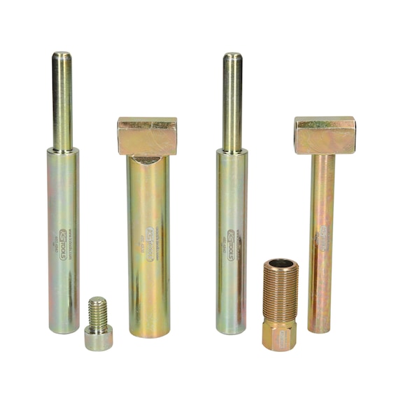 KS TOOLS Brake shoe clamping device for SAF, 6-piece - Special tools for SAF axles