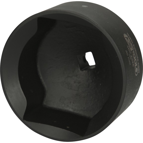 1/2 inch axle nut wrench for BPW, 80 mm - 1/2 inch axle nut wrench