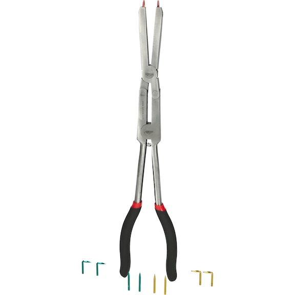 Double joint locking pliers for external locking rings - Other pliers