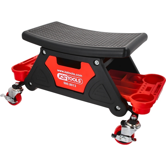 KS TOOLS Fahrbarer Hocker, L650xH350mm - Handwerkzeug (Sonstiges)