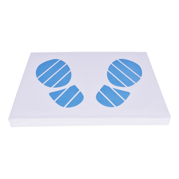 Disposable floor mat, 380x500 mm, 500 pieces - Floor covering, floor mat (motor vehicle)