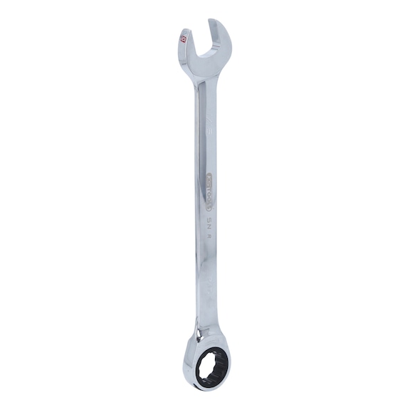 GEARplus ratchet ring spanner, 11/16 inch on hanger - GEARplus ratchet ring spanner