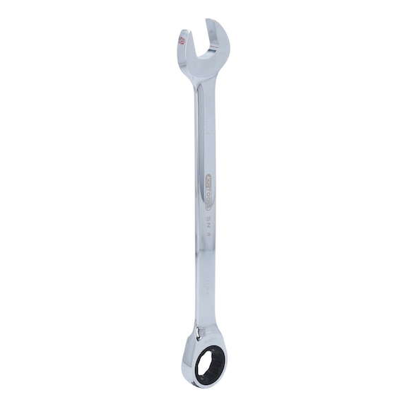 GEARplus ratchet combination wrench, 3/4 inch on hanger - GEARplus ratchet ring spanner