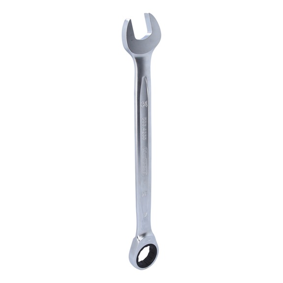 GEARplus ratchet combination wrench, 34 mm on hanger - GEARplus ratchet ring spanner