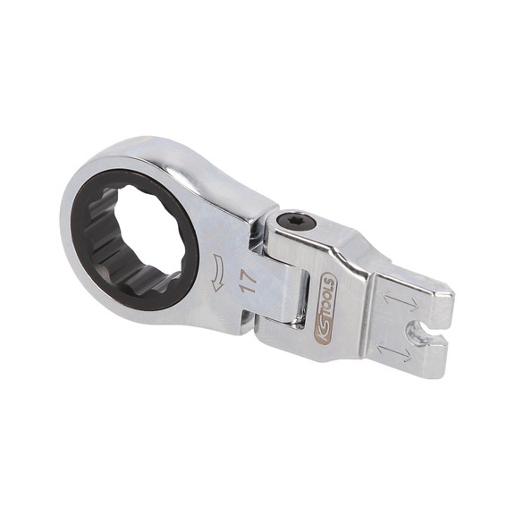 KS TOOLS Ring spanner socket, 17 mm - Ring spanner insert
