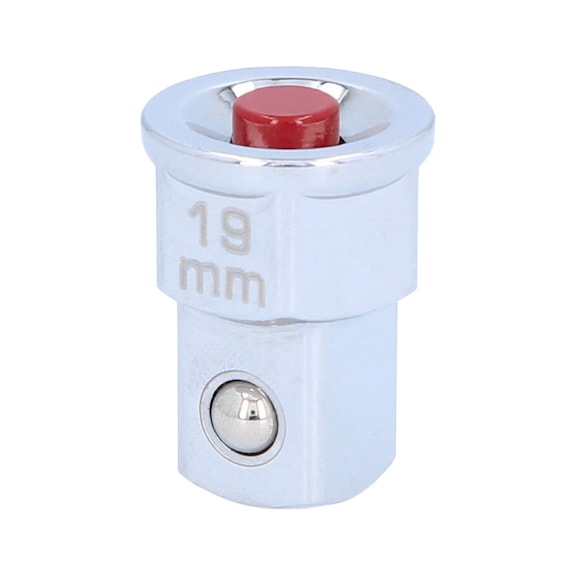 GEARplus RINGSTOP socket adapter, 1/2 inch x 19 mm - Socket tool (other)