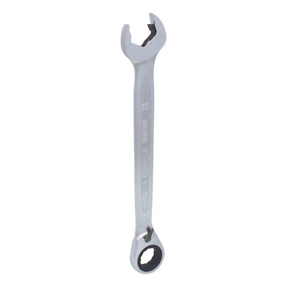 DUO GEARplus combination wrench, open-end ratchet function 30 mm, reversible - DUO GEARplus reversible ring spanner