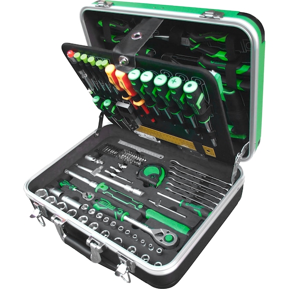 COMPETITION 1/4 inch, 1/2 inch universal tool set, 147 pieces - Multifunctional tool