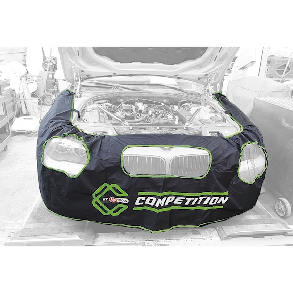 KS TOOLS COMPETITION vehicle front protective cover - Protective cover (other)