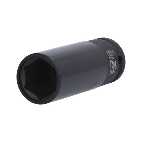 Special aluminium rim power socket for Tesla, long, 7/8 inch - Additional socket wrench insert (hexagonal)