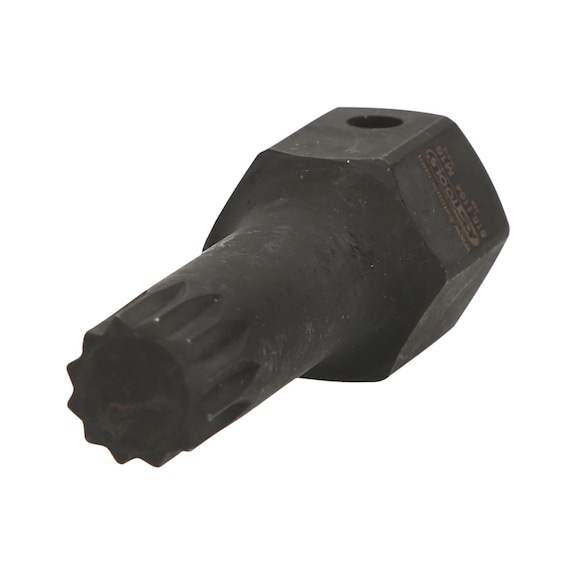 1/2 inch DUODRIVE special power bit socket XZN, M16, 78 mm long - 1/2 inch DUODRIVE special power bit socket XZN