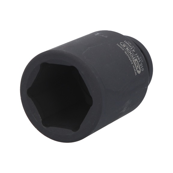3/4 inch hex power socket, long, 41 mm - 3/4 inch hex power socket