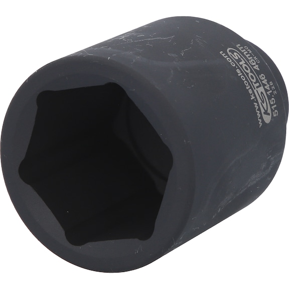 3/4 inch hex power socket, long, 46 mm - 3/4 inch hex power socket