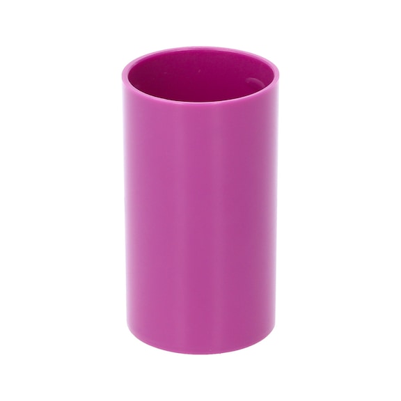 Replacement plastic sleeve, purple, for 23 mm power socket - Sleeve (other)