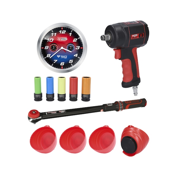 Tyre/wheel action pack The miniDevil, 12 pieces - Compressed air tools (other)