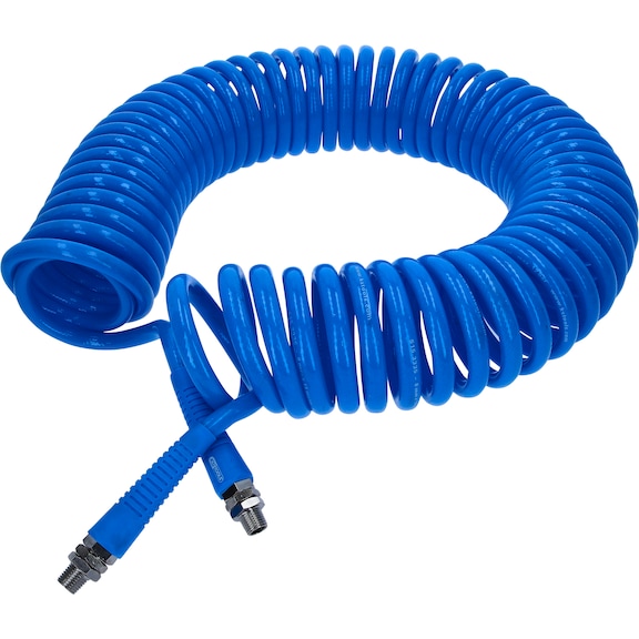 PU compressed air spiral hose, D: 8 mm - Compressed air hoses