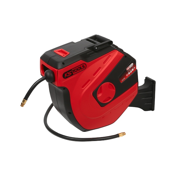 Automatic compressed air hose reel, D: 13 mm x 15 m - Compressed air hoses