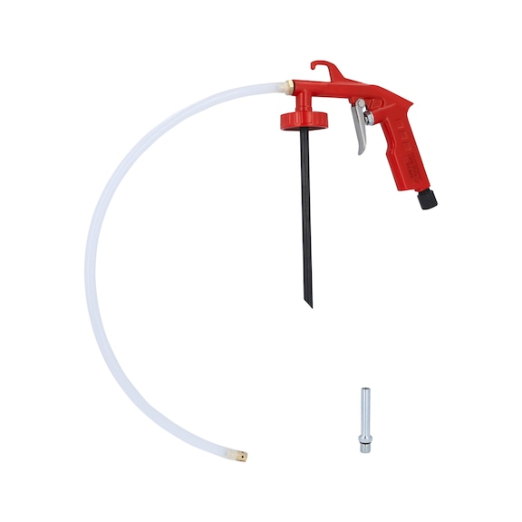 1/4 inch compressed air combination spray gun - Compressed air gun