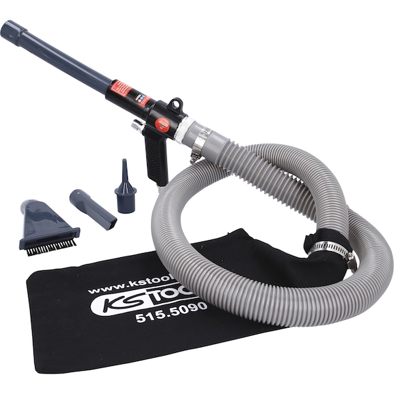 Compressed air suction and blow gun, 145 mm - Blow gun (compressed air)