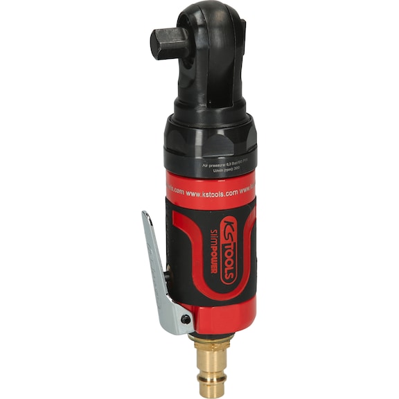 3/8 inch SlimPOWER mini pneumatic reversible ratchet 30 Nm - Compressed air reversible ratchets