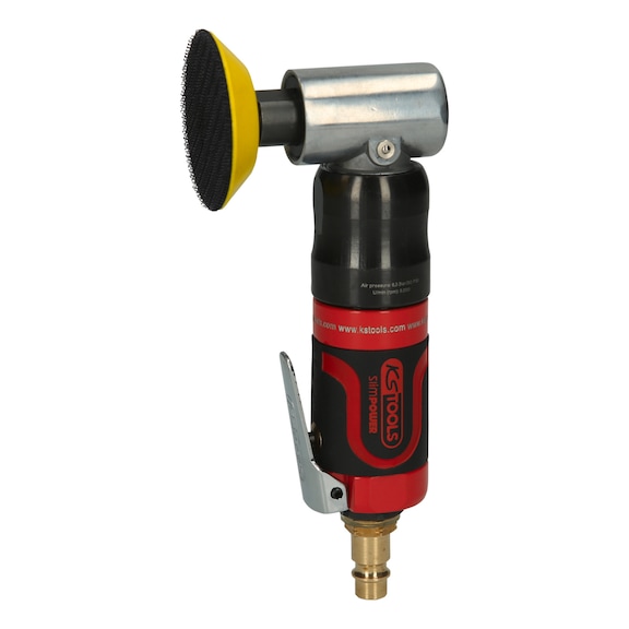 SlimPOWER mini pneumatic polisher - Pneumatic angle cut-off grinder